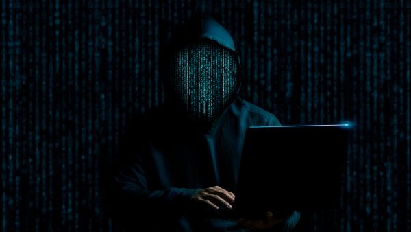 Hacker Face Made With Binary Code Anonymous Computer Hacker, Cyb Hacker