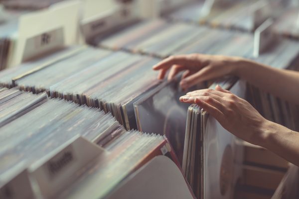 Old school vinyl records Old school vinyl records